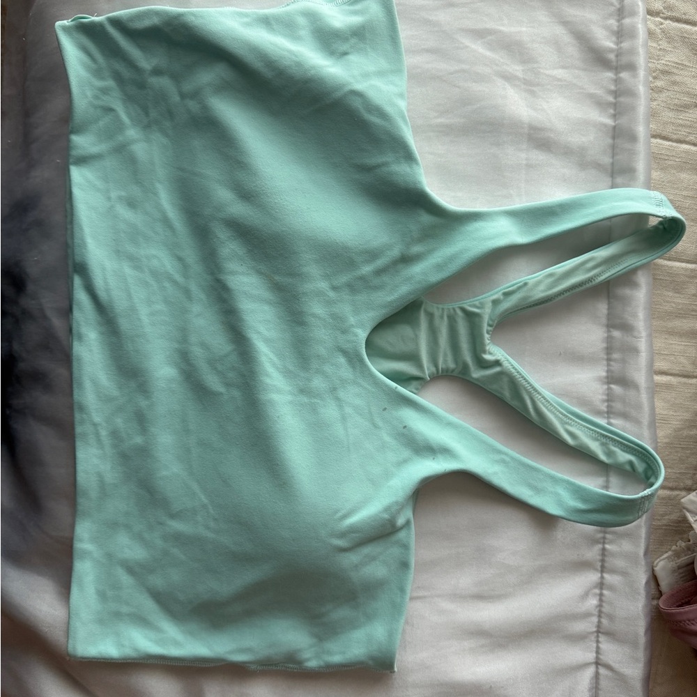 Lululemon Athletica Light Mint color Tank Top